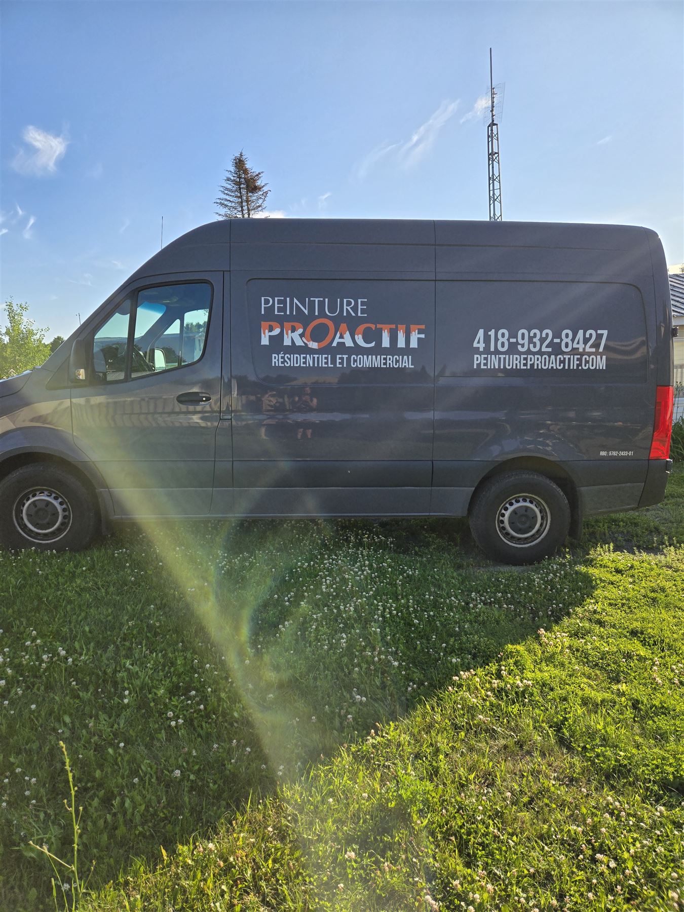 Camion de Peinture Proactif